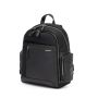 SQUADRA - Leather and Nylon Small Backpack