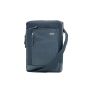 SQUADRA - TLeather and Nylon Medium Crossover - Navy Blue