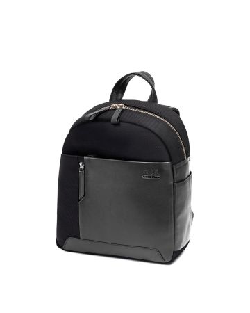 SQUADRA - Leather and Nylon XS City Backpack