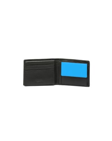 PRIME - Horizontale Herrenportemonnaie mit Klappe mit Münzfach mit RFID-Schutz