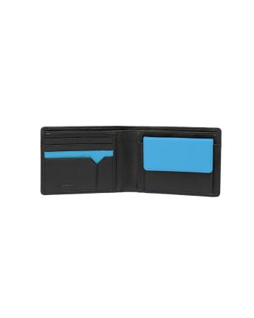 PRIME - Horizontale Herrenportemonnaie mit Münzfach mit RFID-Schutz