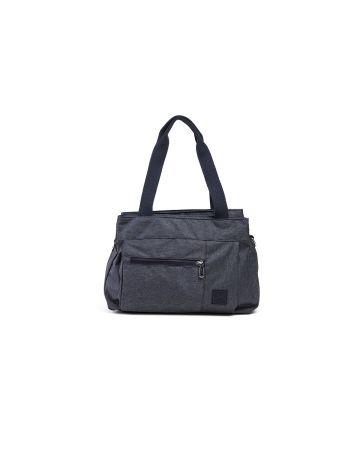 D-SNAP - Shoulder Bag 3 Compartments-Blue Denim 